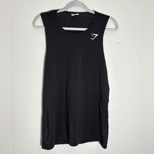 Gymshark Men's Black muscle tee